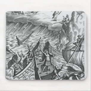 Illustration from 'The Aeneid' by Virgil Mouse Mat