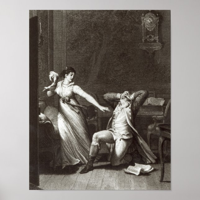 Illustration from 'The Sorrows of Werther' Poster (Front)