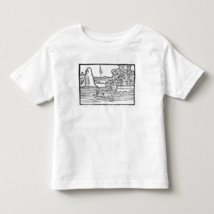 Illustration from 'The Voyage of St. Brendan' Toddler T-Shirt