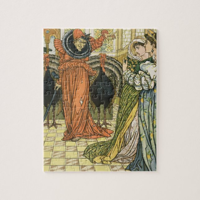 Illustration from The Yellow Dwarf, first edition Jigsaw Puzzle (Vertical)