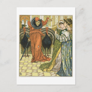Illustration from The Yellow Dwarf, first edition Postcard