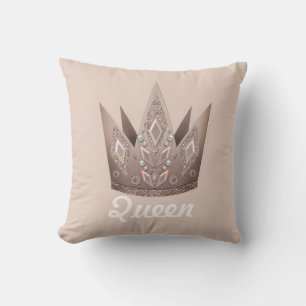 Illustration golden crown tiara jewellery gems bea cushion