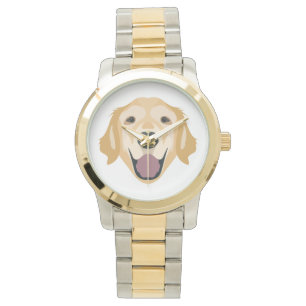 Illustration Golden Retriever Watch