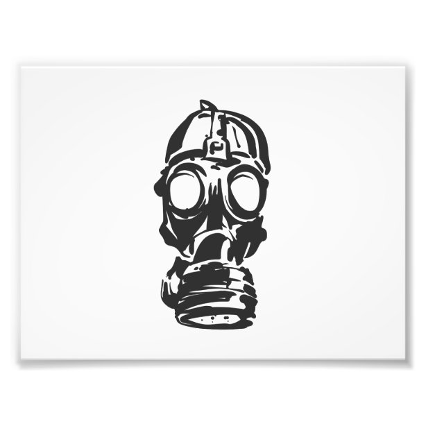 gas mask drawing gas mask drawing