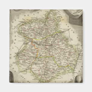 Illustration maps magnet