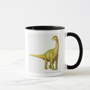 Illustration of a Camarasaurus Mug