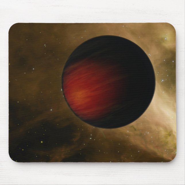 Illustration of a hot Jupiter called HD 149026b Mouse Mat (Front)