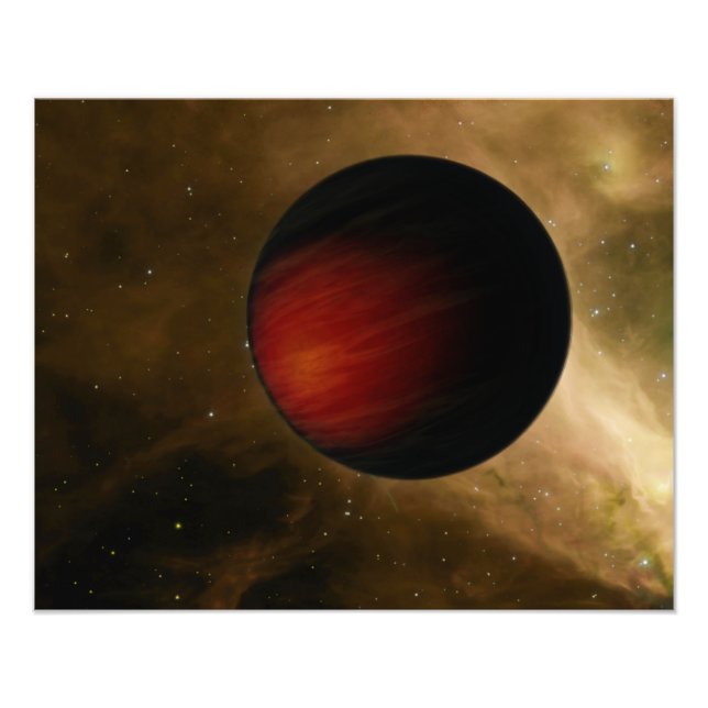 Illustration of a hot Jupiter called HD 149026b Photo Print (Front)
