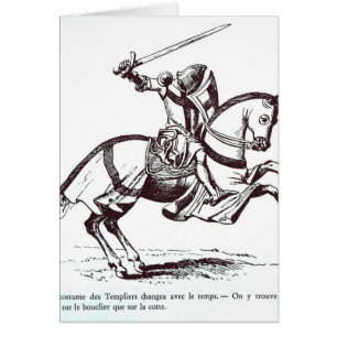Illustration of a Knight Templar
