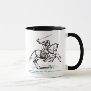 Illustration of a Knight Templar Mug