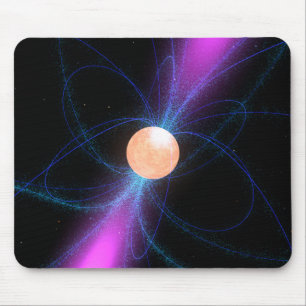 Illustration of a pulsar 2 mouse mat