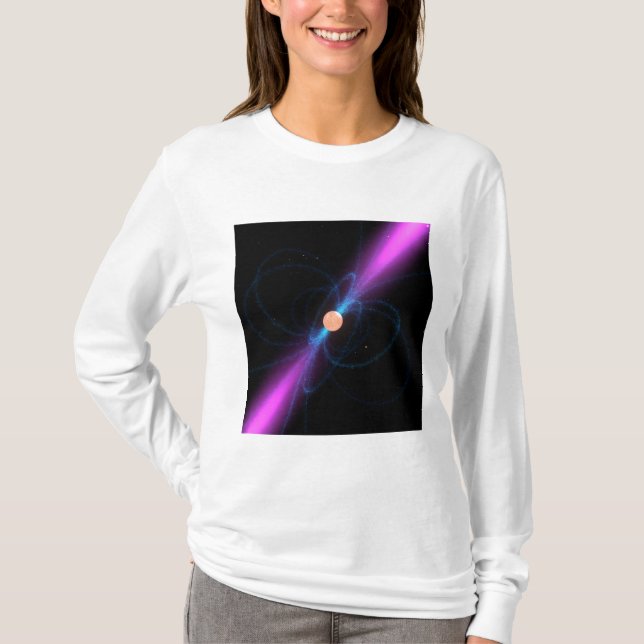 Illustration of a pulsar T-Shirt (Front)