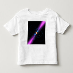 Illustration of a pulsar toddler T-Shirt