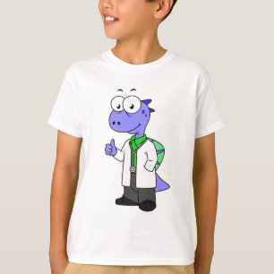 Illustration Of A Spinosaurus Doctor. T-Shirt