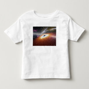 Illustration of a supermassive black hole toddler T-Shirt