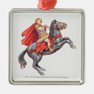 Illustration of Alexander the Great Metal Tree Decoration