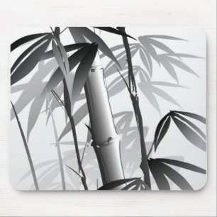 Illustration of an Oriental style painting Mouse Mat