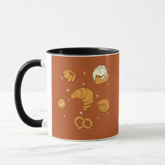 Illustration of bread mug