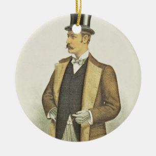 Illustration of British Costume, pub. by the John Ceramic Tree Decoration