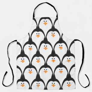 illustration of collage of different music concept apron