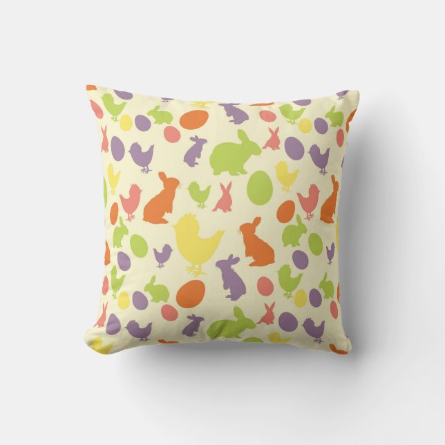 Illustration of Easter background Cushion (Front)