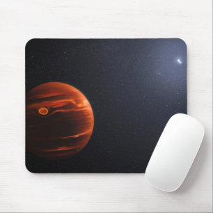 Illustration Of Exoplanet Vhs 1256 B And Its Stars Mouse Mat