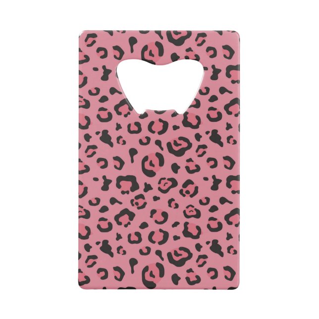 Illustration of Leopard Pink Animal (Front)