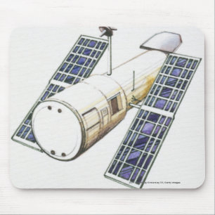 Illustration of satellite used for detecting mouse mat