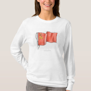 Illustration of Soviet flag T-Shirt