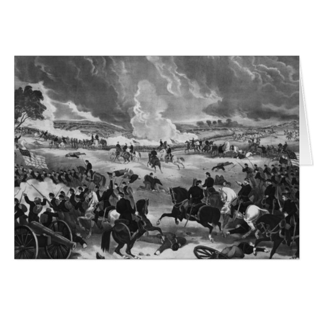 Illustration of the Battle of Gettysburg (Front Horizontal)