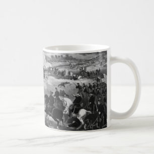 Illustration of the Battle of Gettysburg Coffee Mug