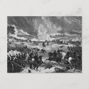 Illustration of the Battle of Gettysburg Postcard