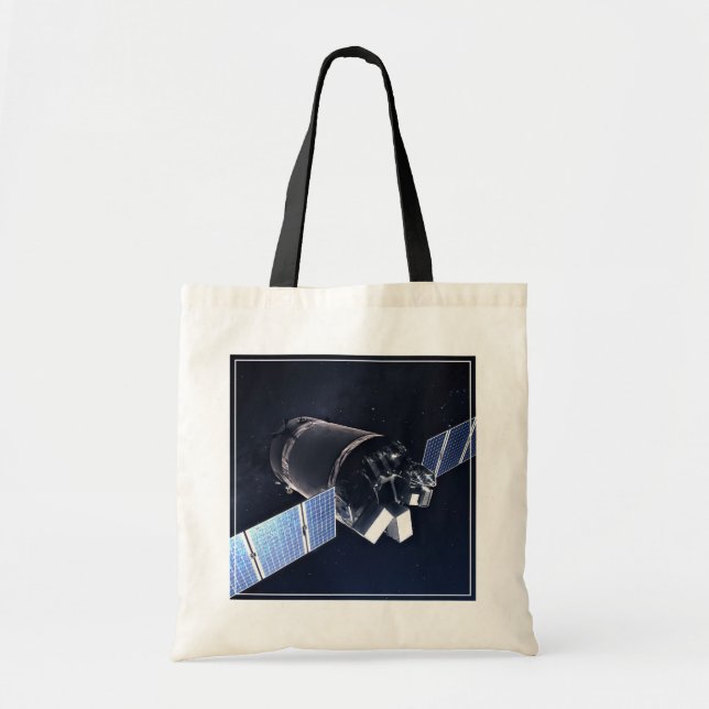 Illustration Of The Dragon Xl Spacecraft. Tote Bag (Front)