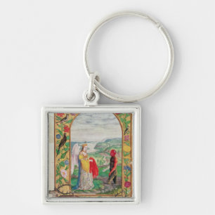 Illustration of the fourth parable key ring