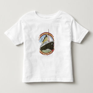 Illustration of Titanic Toddler T-Shirt