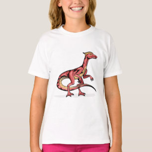 Illustration Of Velociraptor. T-Shirt