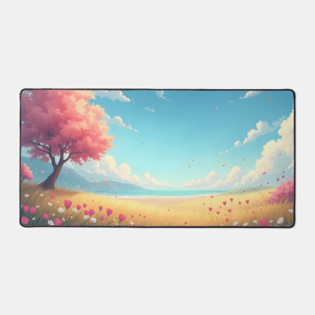 illustration on a Desk Mat (Front)