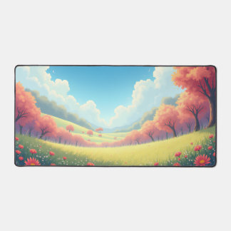 illustration on a Desk Mat