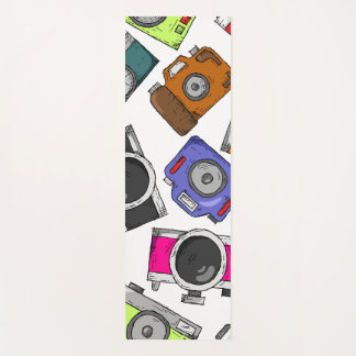 Illustration pattern photography camera yoga mat