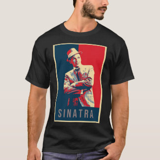 Illustration Pop Art Sinatra   T-Shirt