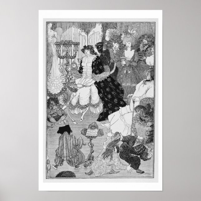 Illustration, probably from The Battle of the Beau Poster (Front)