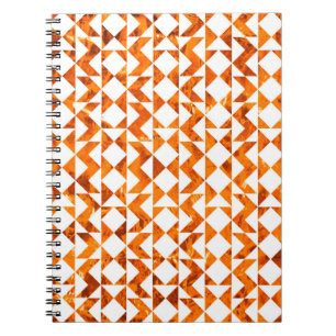 Illustration seamless boho geometric pattern isola notebook
