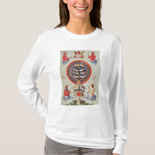 Illustration showing Hermetic Philosophy of T-Shirt