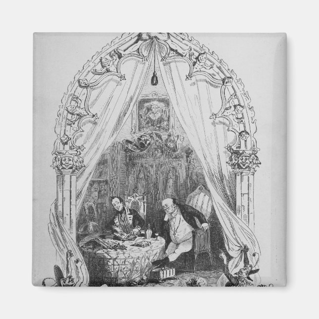 Illustration `The Pickwick Papers' by Charles Magnet (Front)