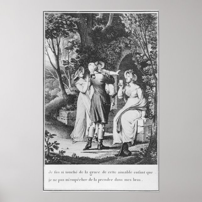 Illustration 'The Sorrows of Werther' by Poster (Front)