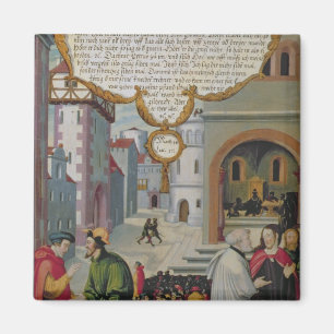 Illustration to Christ's teaching Magnet