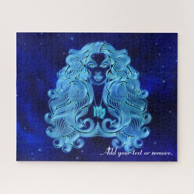Illustration Virgo astrology horoscope zodiac sign Jigsaw Puzzle (Horizontal)