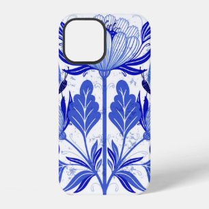 illustration with butterflies and flowers isolated iPhone 12 case