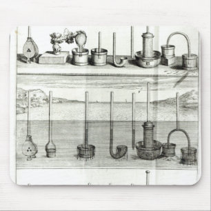 Illustrationfrom 'Traite de la Pesanteur de Mouse Mat