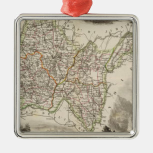 Illustrations, landscapes metal tree decoration